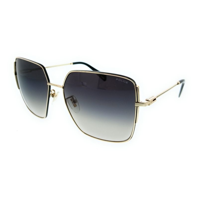 Police Plf34 301 Gold Square Womens Sunglasses